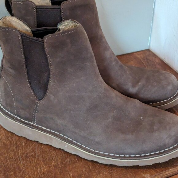LL Bean Stonington Chelsea Boots Leather Wms 10 - Picture 1 of 6